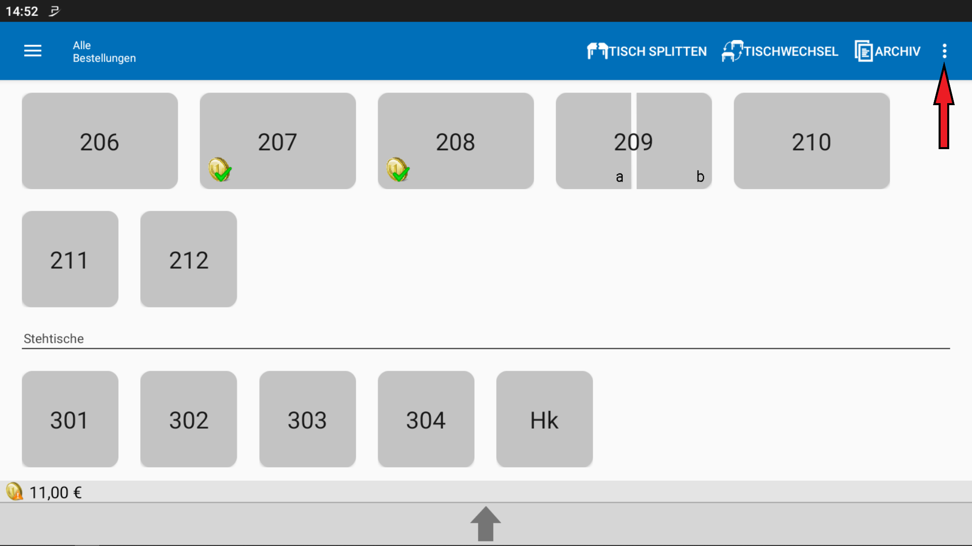POS CASH Automatischer Kassenschluss 1