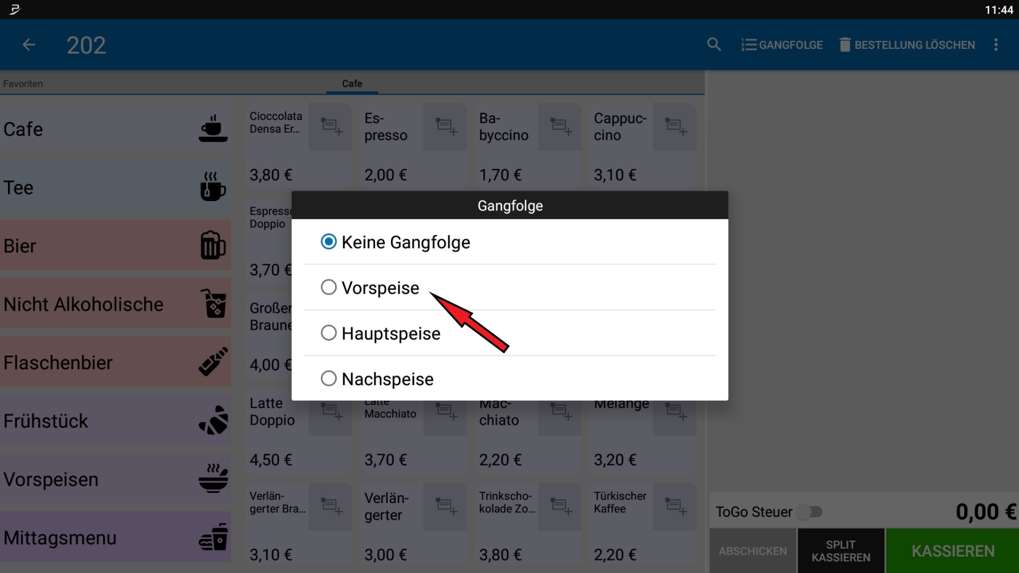 POS CASH Gangfolgen 3