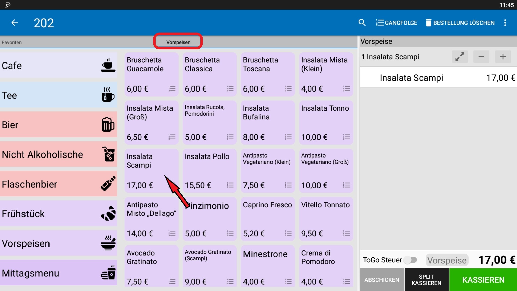 POS CASH Gangfolgen 4