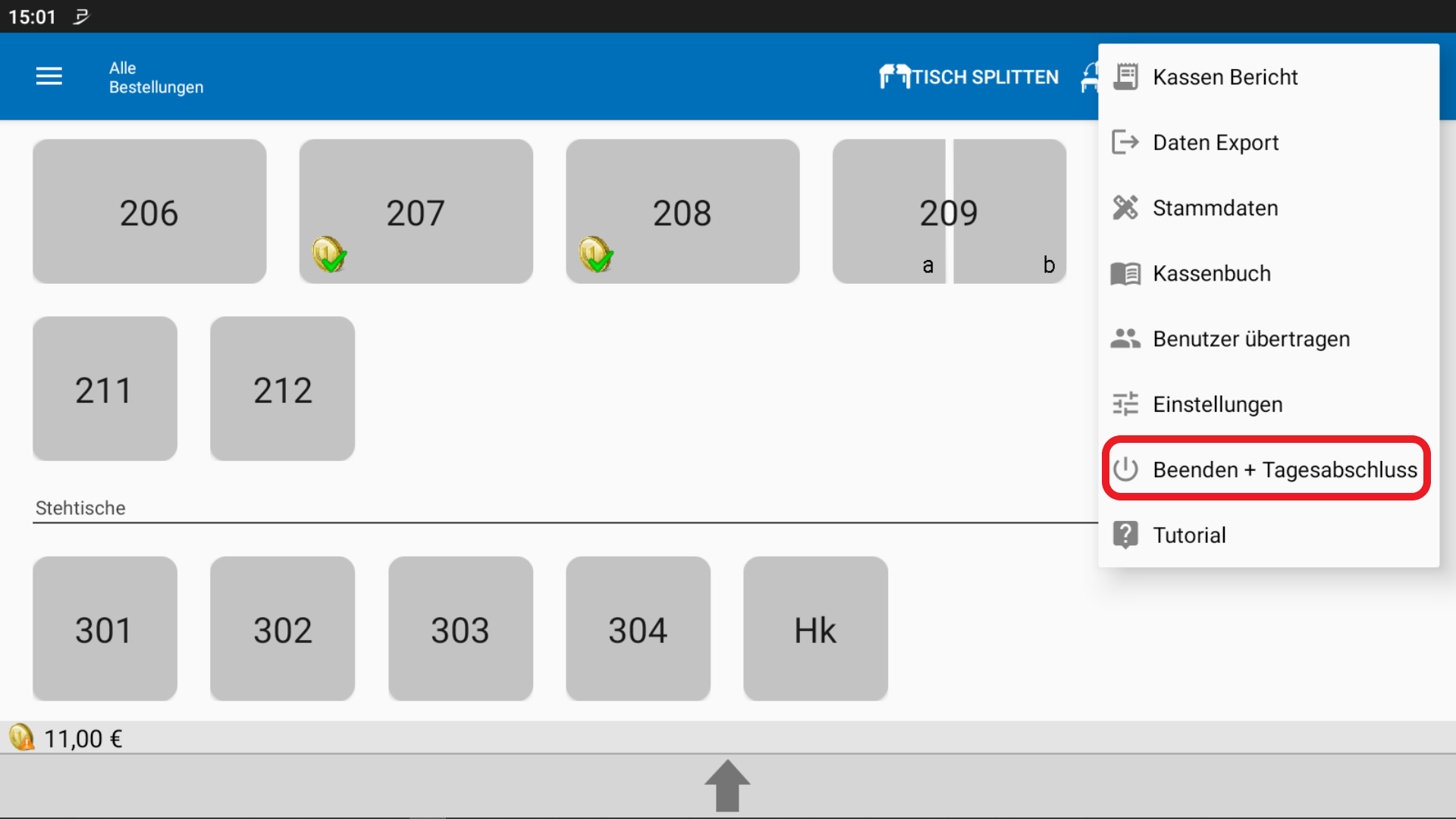 POS CASH Kassebenden 2