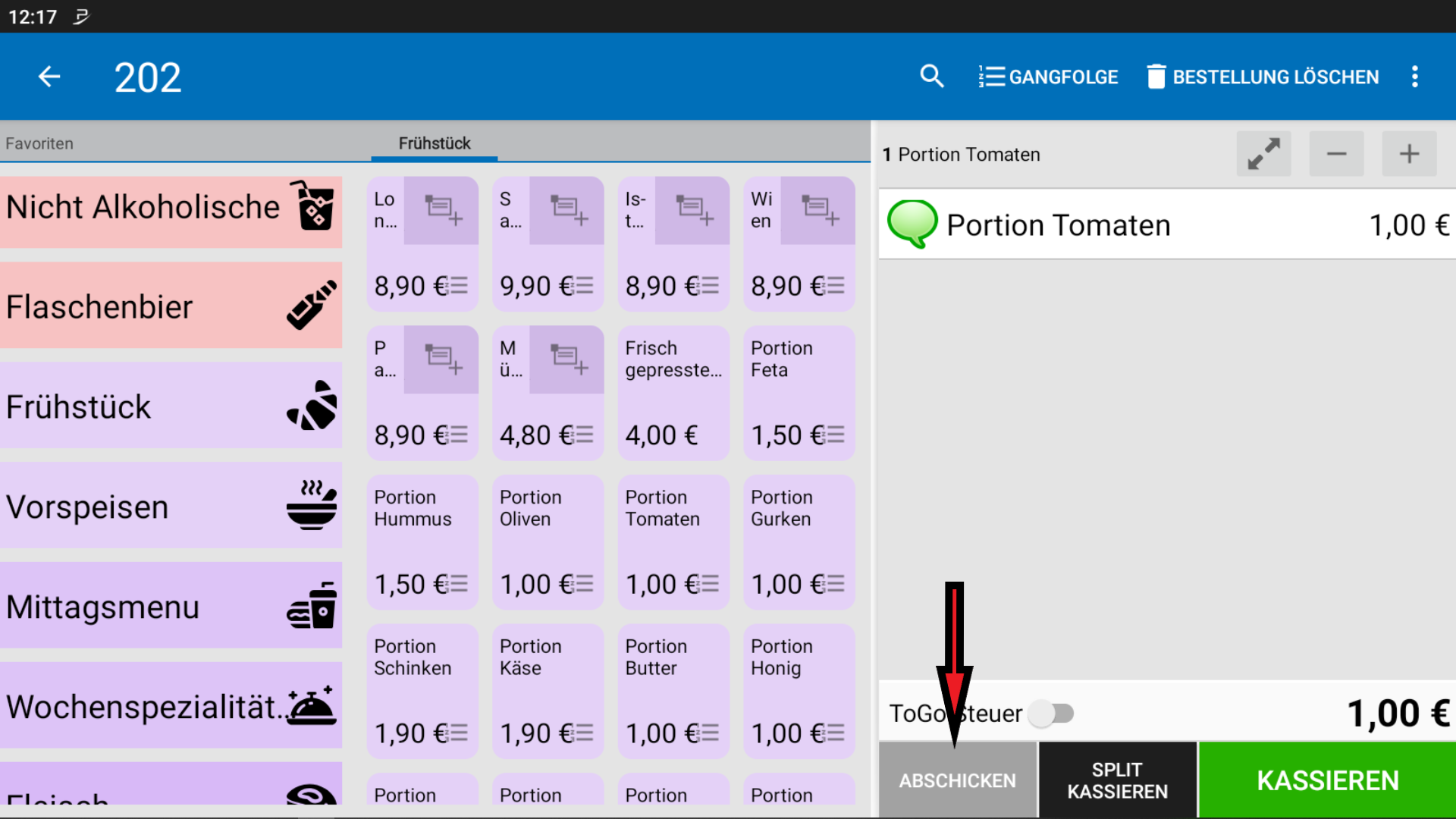 POS CASH Kommentar hinzufügen 3 POS CASH Kommentar hinzufügen 3