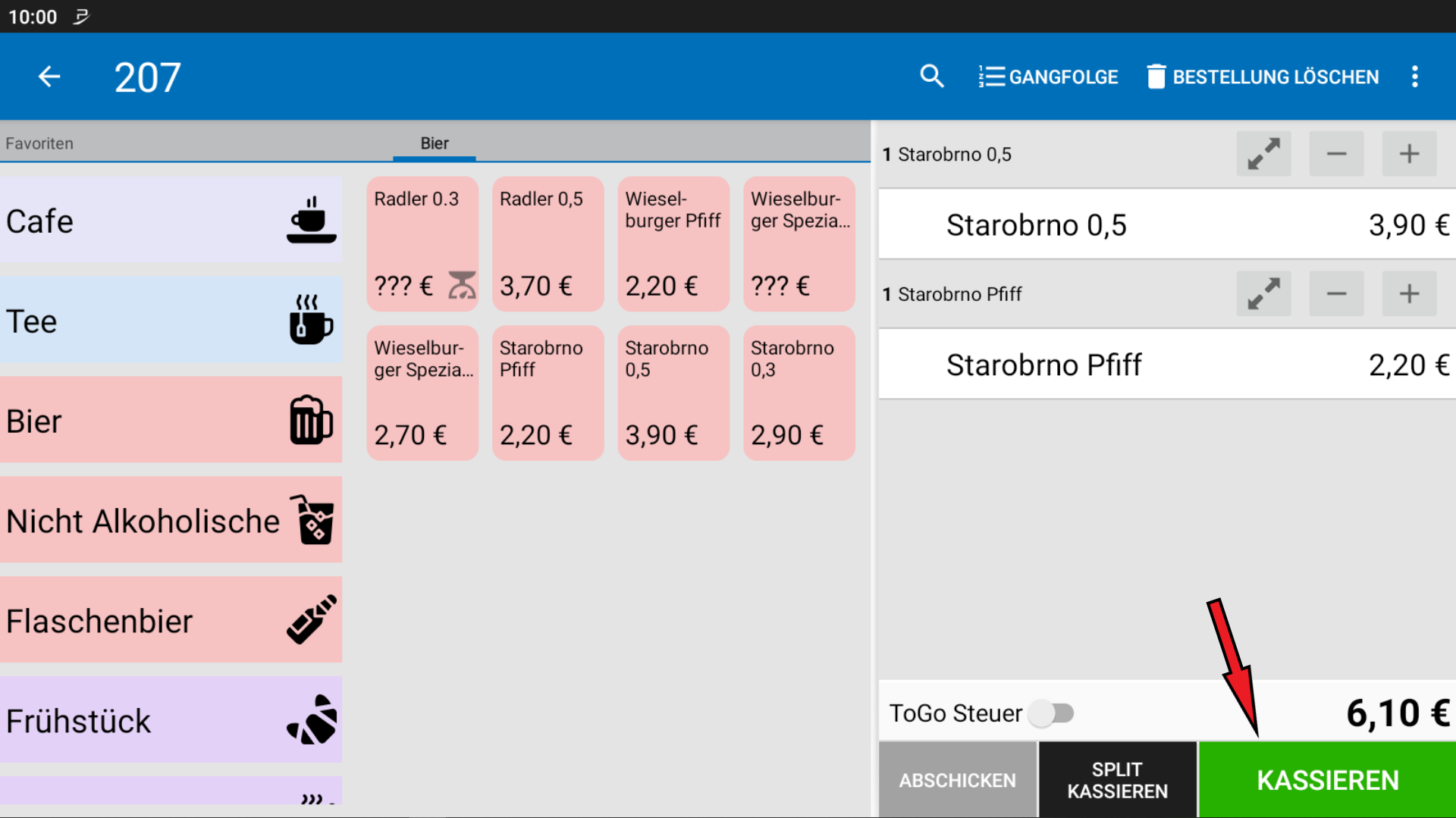 POS CASH Trinkgeldrechner 1