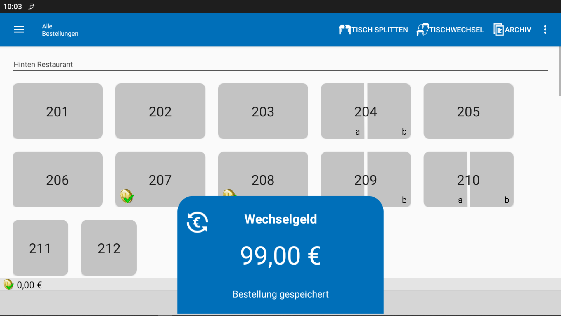 POS CASH Trinkgeldrechner 3