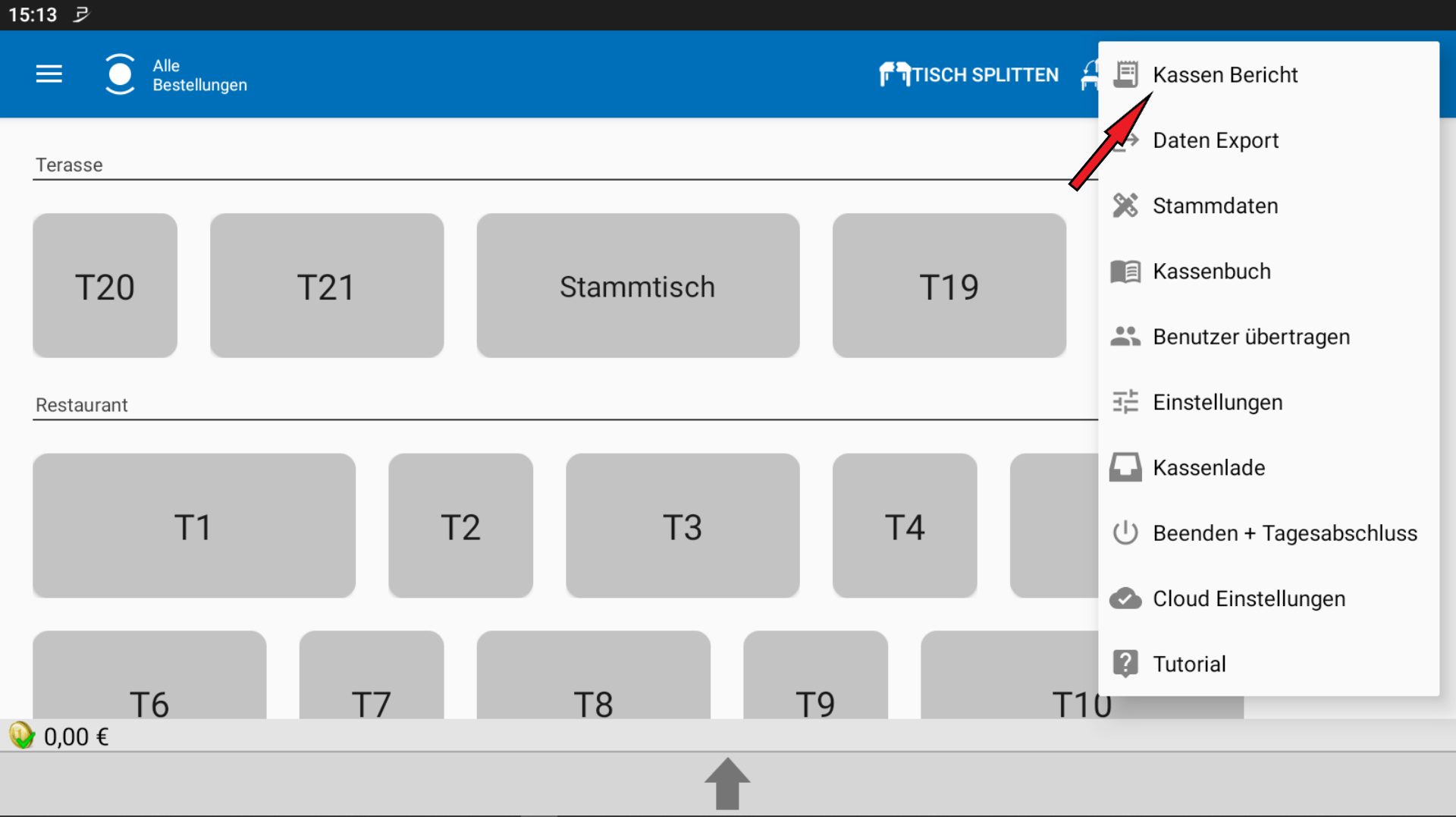 POS CASH Kassenbericht erstellen 2 POS CASH Kassenbericht erstellen 2
