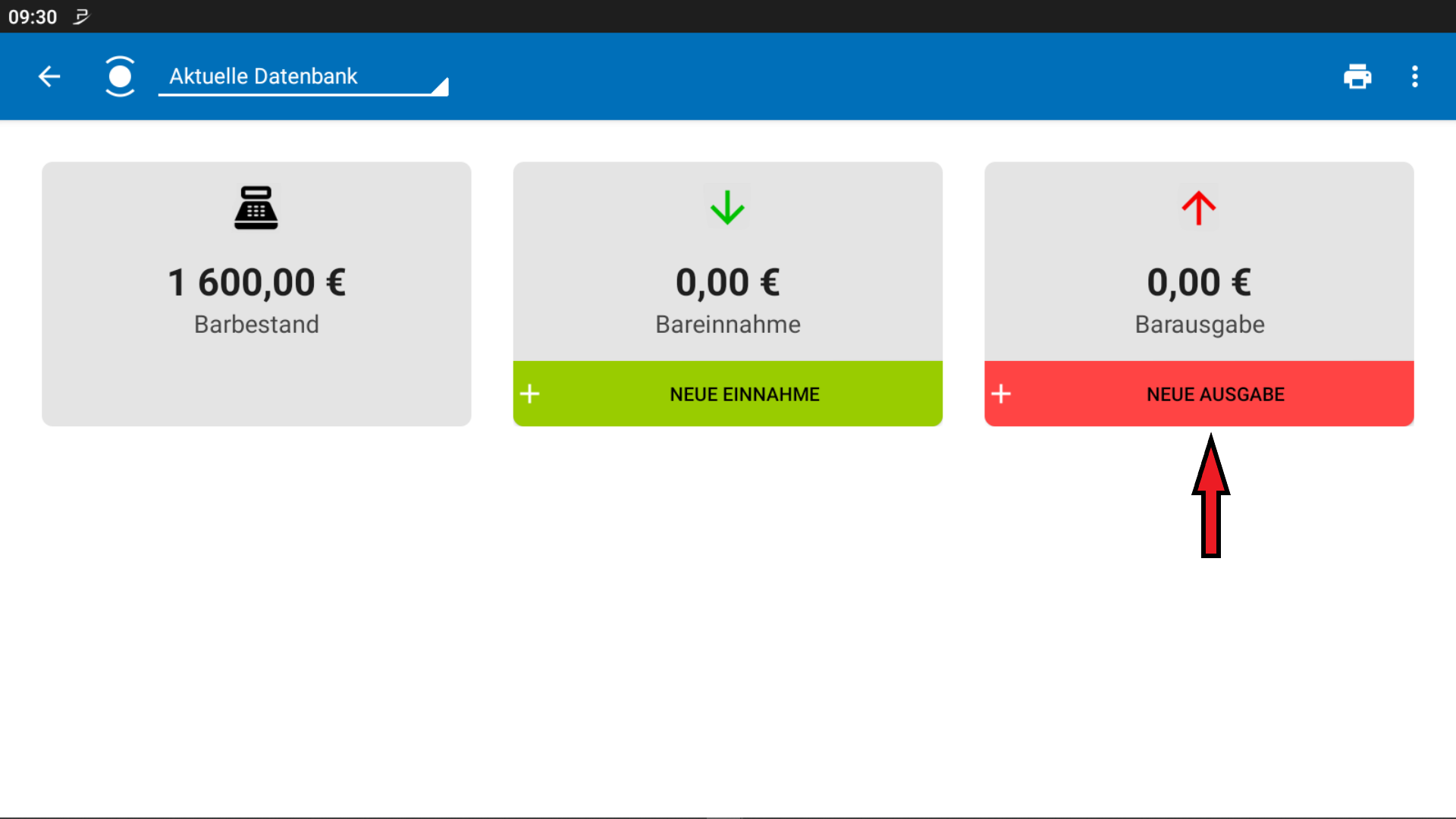 POS CASH Manuelle Buchungen 4